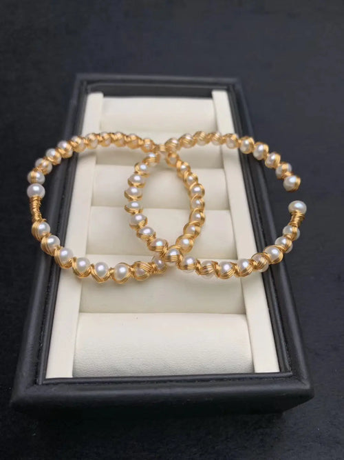 Bracelet perles élégant femme