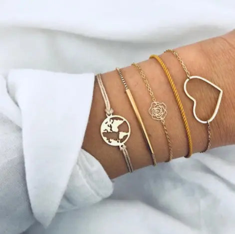 Bohemian Boho Accessoires Bijoux Femme - Braceora