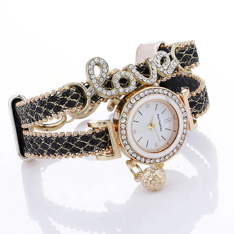 Bracelet watch sequin bracelet watch Braceora