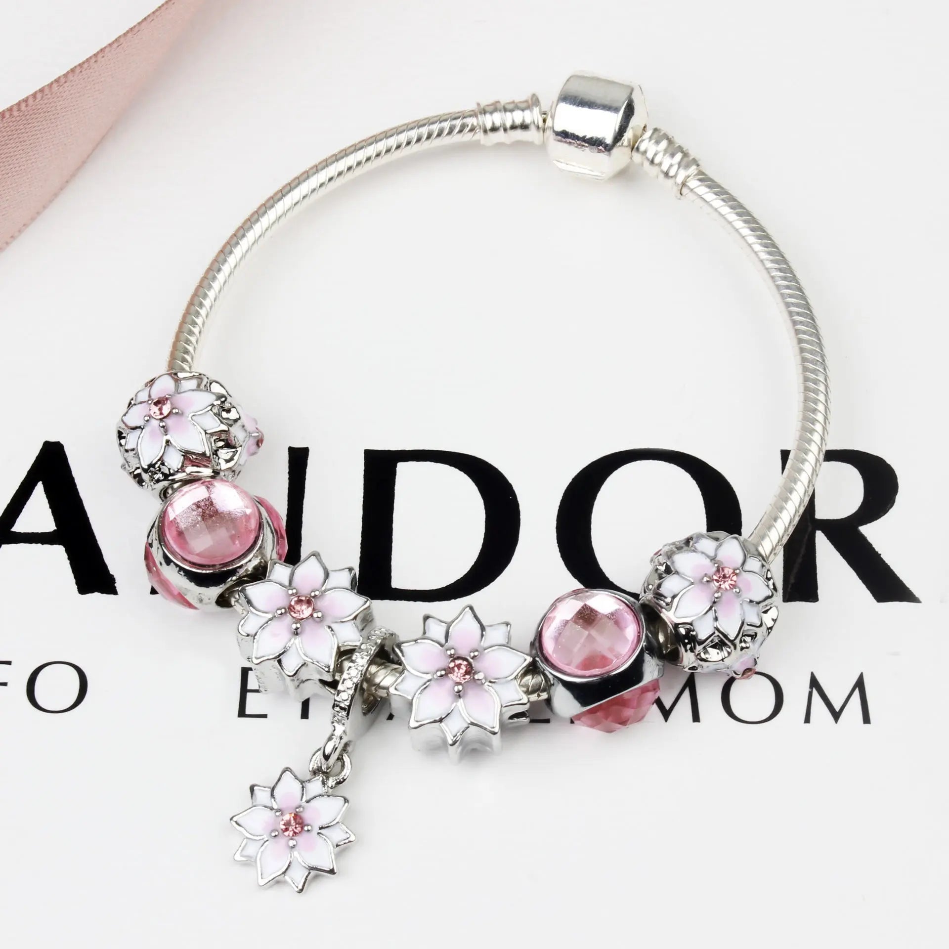 Magnolia bracelet bracelet alloy bracelet Braceora