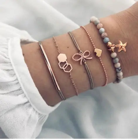 Bohemian Boho Accessoires Bijoux Femme - Braceora