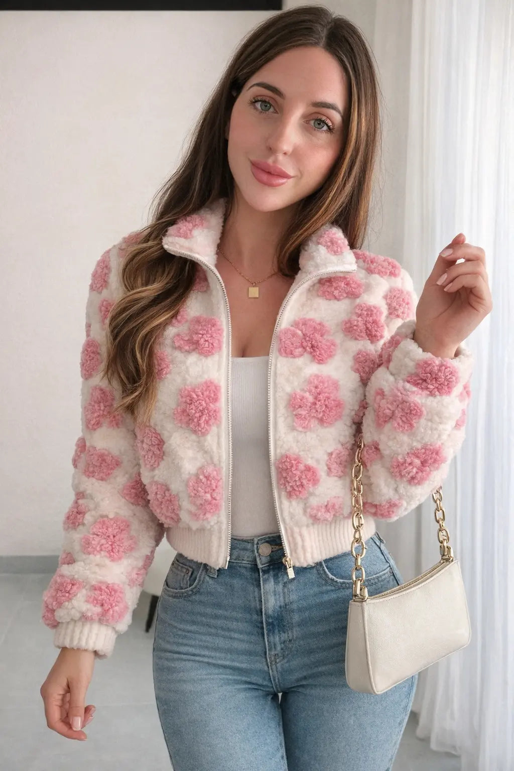 Veste Bloom Teddy - Braceora