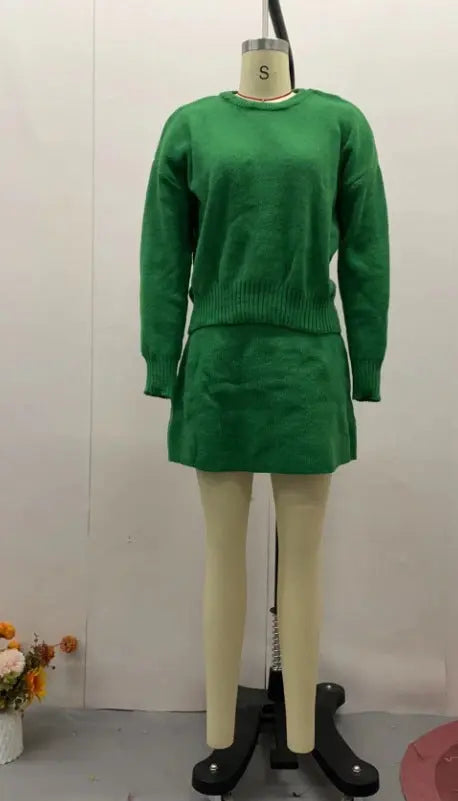 Ensemble pull et jupe pour femme 2 pièce Braceora