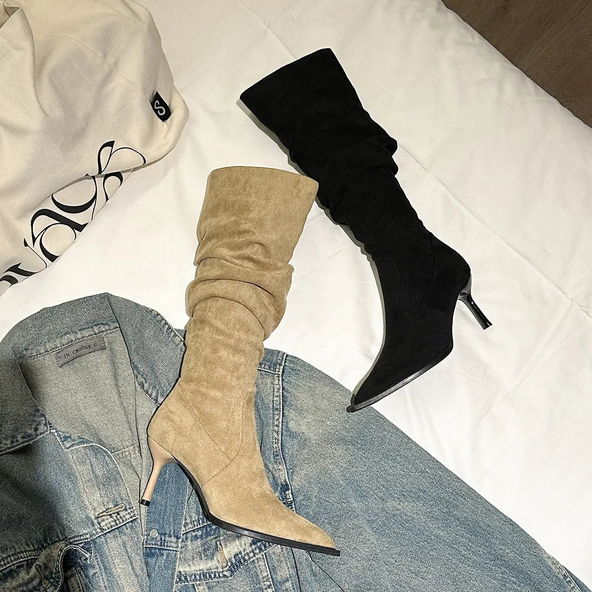 Bottes femme élégantes pour saison froide