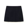 Spring And Summer New Women's Clothing Classic Style Contrast Color Knitwear Coat Knitted Mini Skirt Braceora