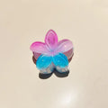Candy Color Plumeria Rubra Grabber Clip Headdress Braceora