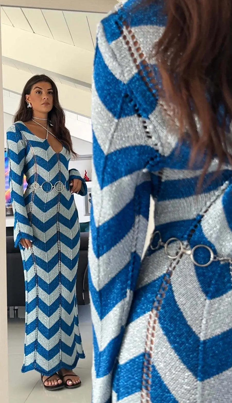 Women's Fashion Statement Lace Up Beach Dress Braceora